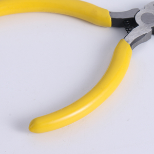 Penjualan laris Tang sisi Diagonal tajam 5 "pemotong kawat kabel profesional pegangan baja kelas DIY gagang plastik OEM dapat disesuaikan - Product Image 6