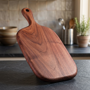 Planches à découper et blocs à hacher en bois de noyer 30x20x5cm 2cm d'épaisseur Écologiques Durables OEM Personnalisables Vente en gros |   Aqudus Saleem Inde - Product Image 3