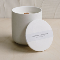 Bougie en cire de soja dans un pot en céramique blanc personnalisable, aromathérapie, faite à la main pour la décoration de la maison, cadeau de la Saint-Valentin, Diwali, vente en gros