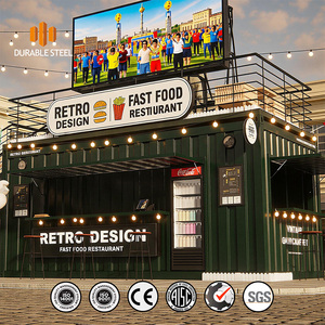 Casa Contêiner Bar de Fast Food Mais Vendida para a Copa do Mundo <span class=keywords><strong>2026</strong></span> - Instalação Rápida e Design Moderno - Product Image 1