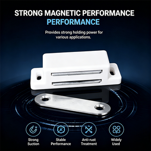 Loquet magnétique robuste <span class=keywords><strong>pour</strong></span> armoire, directement <span class=keywords><strong>de</strong></span> l'usine, avec <span class=keywords><strong>aimant</strong></span> néodyme puissant <span class=keywords><strong>pour</strong></span> portes <span class=keywords><strong>de</strong></span> meubles et armoires <span class=keywords><strong>de</strong></span> <span class=keywords><strong>cuisine</strong></span> - Product Image 5