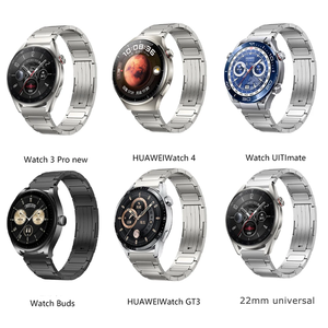 <span class=keywords><strong>Bracelet</strong></span> en titane 22mm pour Huawei Watch4pro Gt3 46 Ultimate Band pour Samsung Watch Gear S3 45mm <span class=keywords><strong>Bracelet</strong></span> en métal pour <span class=keywords><strong>Amazfit</strong></span> <span class=keywords><strong>Gtr</strong></span> 47mm - Product Image 3