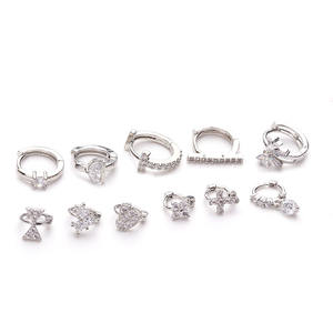 <span class=keywords><strong>Boucle</strong></span> d'oreille Cz Cartilage Helix Tragus Daith Conch Rook Lobe <span class=keywords><strong>Nez</strong></span> Piercing Septum Anneau Helix Cartilage <span class=keywords><strong>Boucle</strong></span> d'oreille Femme <span class=keywords><strong>Homme</strong></span> 1 pièce - Product Image 5