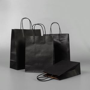ถุงกระดาษคราฟท์สีน้ำตาลแบบมีหูหิ้วพันเกลียว พิมพ์โลโก้ตามสั่ง - Product Image 3