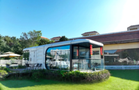 Mini-maison préfabriquée de luxe 2026 – Bungalow, capsule, cabane, maison modulaire en conteneur pour Airbnb, complexe hôtelier, glamping et habitation