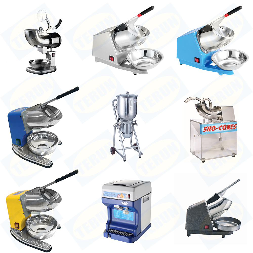 home kitchen use crusher cone shaved ice kiosk for sale commercial shave ice machine shaver snow