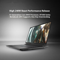 Ordenador portátil para juegos Dells Warea Lien M16 R1 de 13. ª generación con 2. ° RTX 4060 8GB 16GBRAM 512GB SSD personalizable