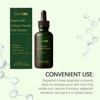 Gouttes buvables de collagène et peptides de cellules souches OEM pour l'élasticité de la peau et le soutien du contour du visage – Complément alimentaire en gouttes
