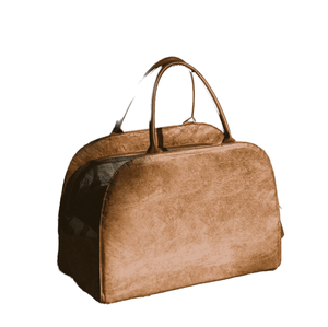 Dropshipping Sac de transport portable en polyester pour animaux de compagnie Sac de voyage respirant pour l'extérieur pour chiens et chats Motif solide - Product Image 5