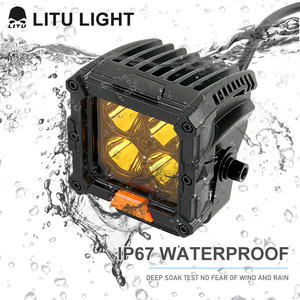 40W 3 "Cubo Led Conducción Faros antiniebla IP67K Impermeable <span class=keywords><strong>4x4</strong></span> ATV Camión Offroad Accesorios 12V 24V Spot Pod Led Luz DE TRABAJO - Product Image 4