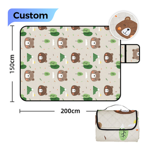 Alfombra de Picnic Inflable Impermeable Personalizable, Plegable, Ligera, Portátil, para Uso en Exteriores, Camping, Playa, Ecológica, Primavera Verano - Product Image 1