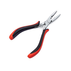 Pince à extensions capillaires professionnelle en acier inoxydable avec perles à prise souple, pince à extensions capillaires en acier inoxydable avec impression de logo personnalisée - Product Image 3