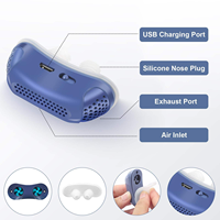 Appareil de soin nasal mini EMS rechargeable par USB, pour le soin local de la peau du nez, le conditionnement de l'épiderme, la relaxation nocturne et le soin quotidien du nez