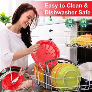 Nouvel outil de déchiquetage de poulet 2024, grand modèle, avec brosse et fourchette, machine à déchiqueter la viande visible, déchiqueteur de poulet - Product Image 4