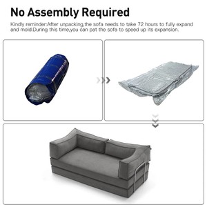 Sofá <span class=keywords><strong>de</strong></span> <span class=keywords><strong>suelo</strong></span> plegable modular gris minimalista para sala <span class=keywords><strong>de</strong></span> estar, dormitorio, apartamento y Villa, cómodo diseño <span class=keywords><strong>de</strong></span> silla perezosa - Product Image 3