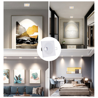 Le module encastré carré de Downlight de LED logeant GU10 a mené le projecteur de plafond d'épi pour le projet commercial