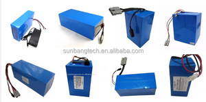 OEM電動自転車バッテリーパック24v36v 48v 52v 60v 10ah 12ah 13ah 15ah 20ah 30ah1500wスクーター電動自転車リチウムイオンバッテリー - Product Image 5