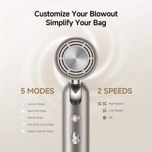 Asciugacapelli Tascabile Dreame - Asciugacapelli Ultra Leggero ad Alta Velocità per Casa, Viaggi e Palestra - Product Image 5