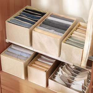 NX-U018 Custom Storage box closet household multifunctional underwear socks jeans clothes storage organiser organizer