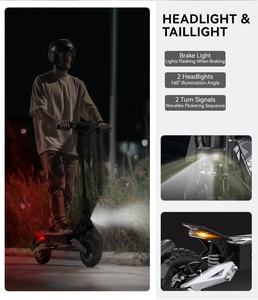 EU US UK Stock OOTD T10 11" Off-Road Tires Cheap Fast 48V Electric <b>Scooters</b> Folding Max Speed 50km/h E <b>Scooter</b> - Product Image 6