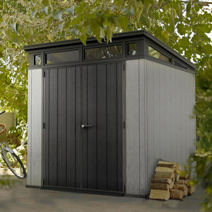 Casetta da Giardino Keter Artisan 214x218x226H Cm Grigio Effetto Legno Spazzolato Duotech - Product Image 6