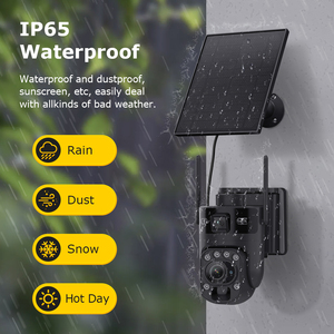 Cámara PTZ Solar 4G Iobroteckam Ubox con Doble Lente, Zoom Óptico 20X, Resistente a la Intemperie IP65, Seguimiento de Personas/Vehículos por IA, Audio Bidireccional, Visión Nocturna - Product Image 5