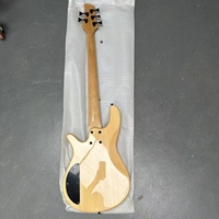 YinYang 5-String Electric Bass Guitar with Rosewood Fingerboard Black Hardware Maple Back/Side Material