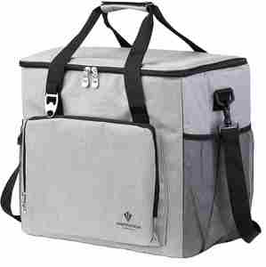 Insulated Portable Crossbody Lunch Bags Waterproof High Capacity Food Large Soft Sided Cooler Bag - Portable - Product Image 1