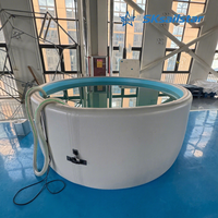 Piscine gonflable ronde de haute qualité et piscine hors sol pour usage familial dans la cour arrière, piscine sup, piscinas