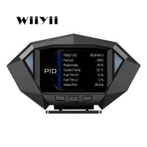 WiiYii มิเตอร์วัดรถ OBD2 PLUS,เกจอเนกประสงค์ HUD PID Obd