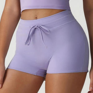 Shorts de Yoga con Cintura Ajustable JY Wholesale para Mujer, Shorts Deportivos con Efecto Levanta Glúteos, Shorts de Compresión para Mujer, Shorts Deportivos para Correr - Product Image 5