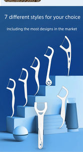 100-Delige Tandzijde Tandenstoker Tanden Plakken Floss Plectrums Voor Het Reinigen Van Tanden - Product Image 4