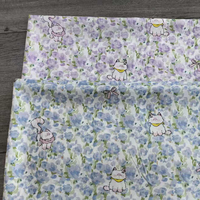 Tissu en coton à imprimé floral de style original professionnel pour la confection artisanale DIY, la décoration textile et la décoration intérieure personnalisée