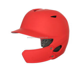 <span class=keywords><strong>Casque</strong></span> à une seule oreille Anti-impact pour gaucher, rouge, mat, <span class=keywords><strong>softball</strong></span>, baseball, battement, Offre Spéciale - Product Image 2