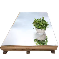 Feuille de miroir en argent flexible 1220*2440mm 2mm 3mm 0.5mm feuilles de miroir en plastique acrylique Autocollant de grand miroir ultra-mince