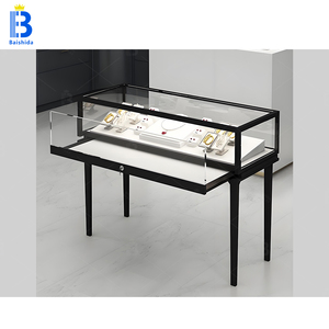 Hiện đại thương mại thủy tinh trang sức tủ trưng bày thân thiện với môi cửa hàng thiết kế cho Showcase Rack để hiển thị đồ trang sức thời trang - Product Image 5