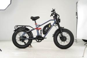 Bicicleta Eléctrica Eahora Terra Custom Power 200W para Adultos, Batería de Litio de 48v15ah, Cuadro de Acero, Frenos de Disco Hidráulicos 7 - Product Image 2