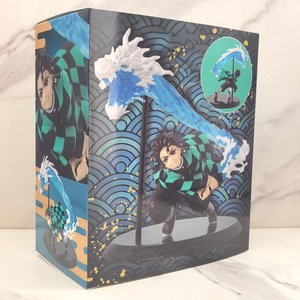 Demon Slayer kimetsu NO yaiba ฟิกเกอร์ใหม่ zenitsu เสาไฟ tanjiro เครื่องประดับอะนิเมะต่อพ่วงตกแต่งแชสซี - Product Image 6