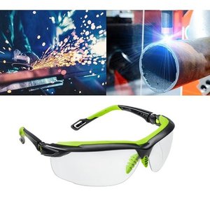 Lunettes de sécurité noires 'OSB4' ARM avec lentille transparente pour l'utilisation d'outils de tournage - Product Image 3