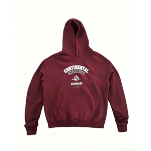 Custom Oversized Heavyweight Cotton Hoodie Streetwear Pullover Hoodie Silk Screen Printing Men's Hoodie - Product Image 2