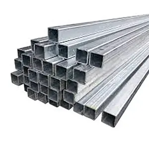 Tube Structure Scaffold Pipe Pipe Hollow Section Scaffolding Steel Hot Dipped Galvanized Ms Square Rectangular Steel Pipe Price