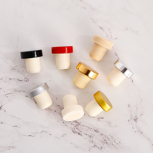 Tappi per Bottiglie a T in Polimero ad Alta Densità per Vino Rosso/Fruttato e Bottiglie di Aromaterapia, Personalizzabili con Logo - Product Image 3