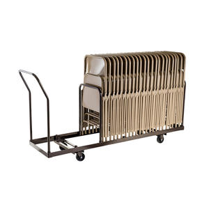 <span class=keywords><strong>Dolly</strong></span>-silla plegable de apilamiento, estructura Industrial de acero recubierto de polvo desmontado - Product Image 5