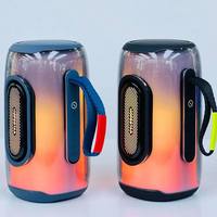 Enceinte portable Bluetooth Hopestar P52 10W, étanche IPX6, lumière RGB dynamique 360° °   Son Surround TWS pour les Fêtes en Plein Air