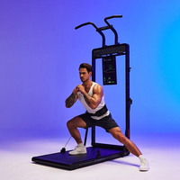 INNODIGYM L11 Machine Smith tout-en-un avec câbles pour l'entraînement à domicile, ciblant les bras, la poitrine, les jambes et le dos