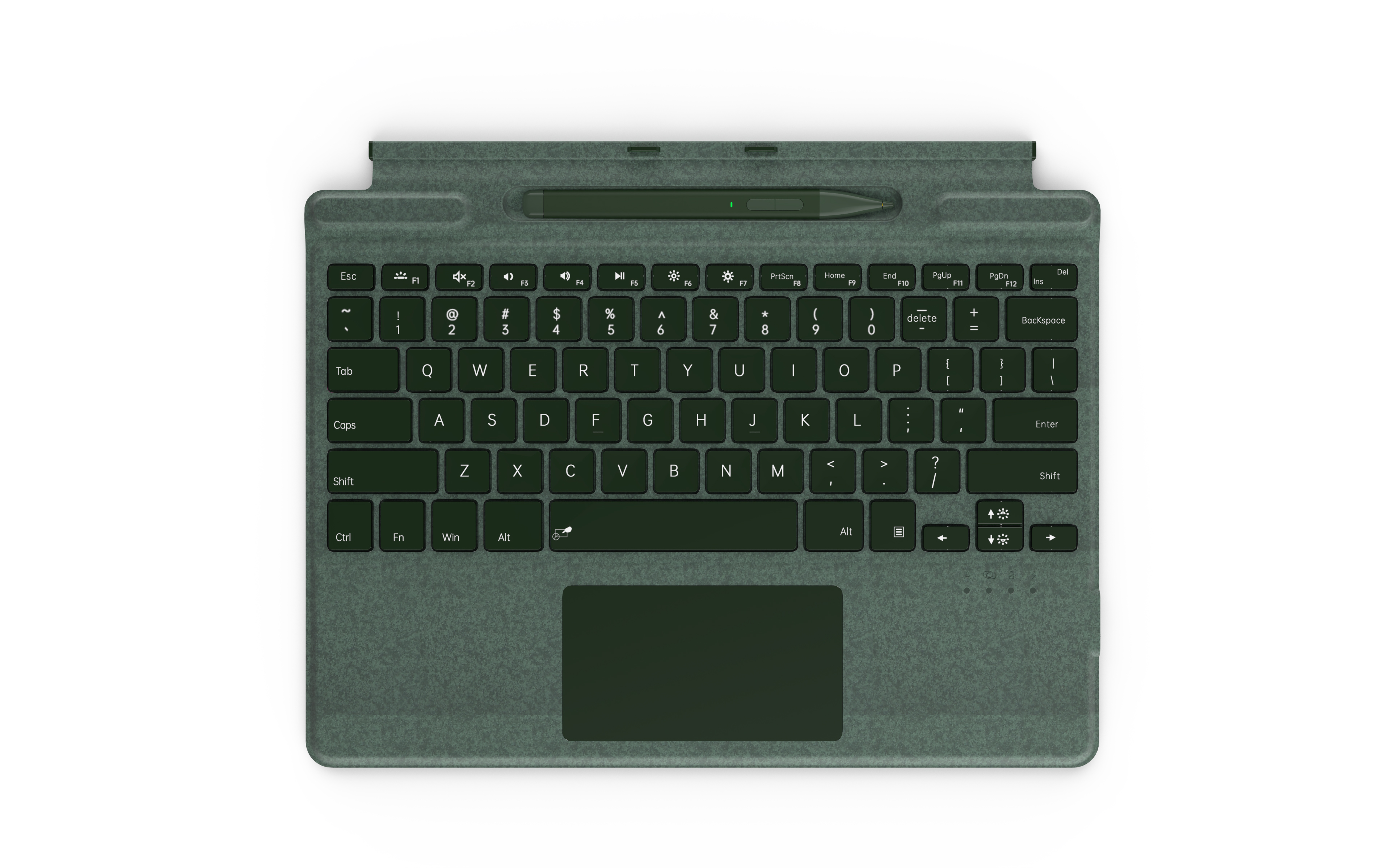 สีเขียว