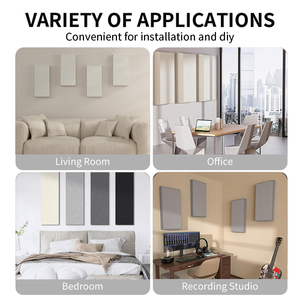 แผงผ้าอะคูสติกสำหรับโรงละครที่ทันสมัยพื้นผิวผ้ากำมะหยี่ทึบแสงสามชั้นแสงไม่รั่วไหลออกมาสำหรับโรงภาพยนตร์ Dolby <span class=keywords><strong>Atmos</strong></span> - Product Image 6