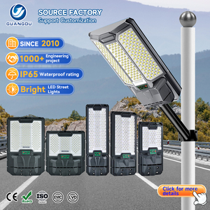 Lámpara de Calle Solar LED Profesional para Exteriores, Impermeable IP67, 400W 500W 800W 1000W 1500W, Integrada Todo en Uno - Product Image 1