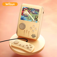S1 Pantalla de 3,0 pulgadas Mini consola de juegos Retro de mano 666 juego manejado excelente consola de juegos para recuerdos de la infancia Wiisun