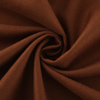 Tissu pour veste de costume 100% Laine Peignée Teinte Unie Écologique, Vente Directe Usine au Mètre